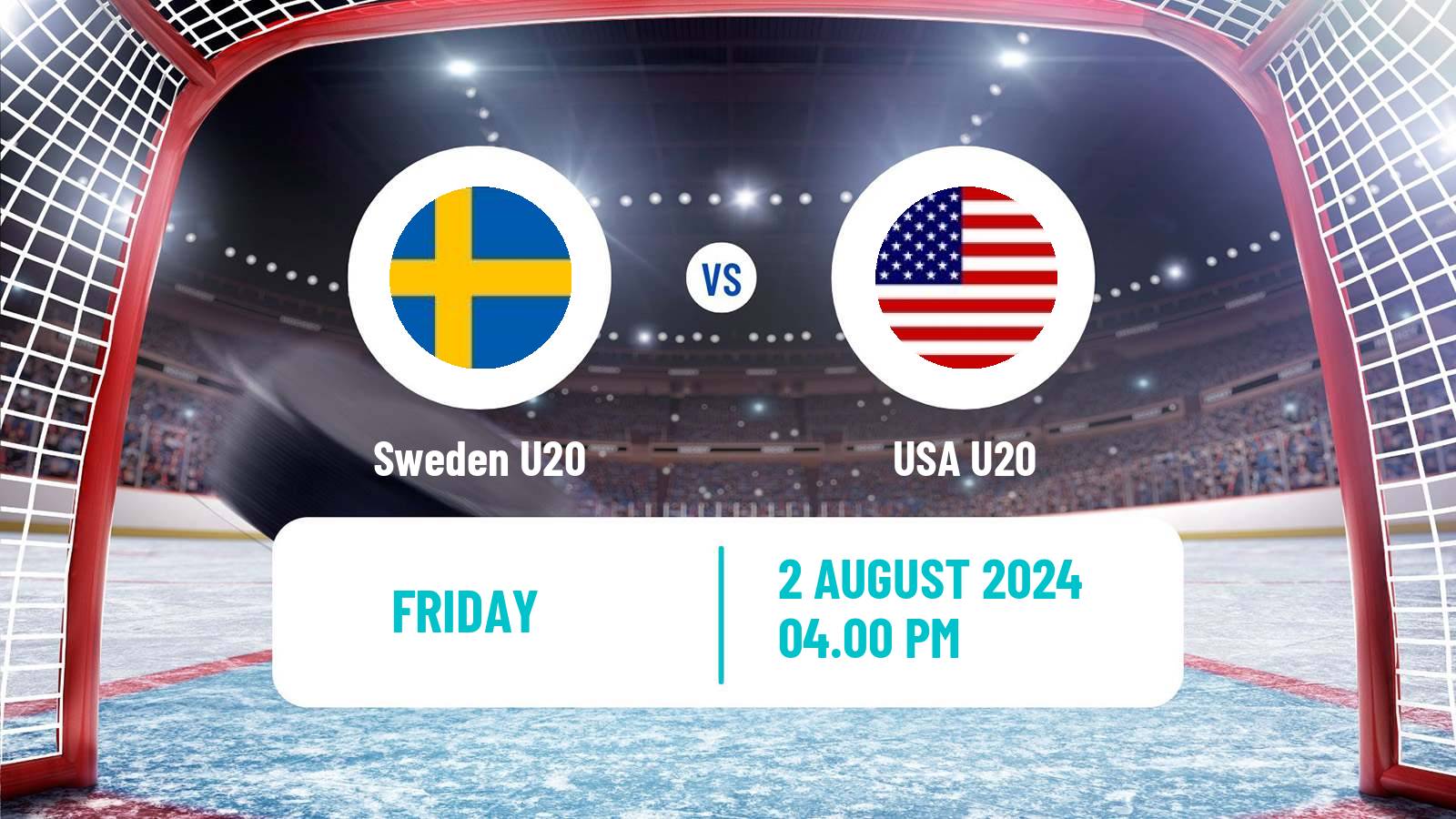 Hockey Friendly International Ice Hockey Sweden U20 - USA U20