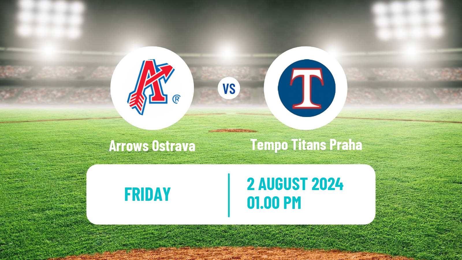 Baseball Czech Extraliga Baseball Arrows Ostrava - Tempo Titans Praha