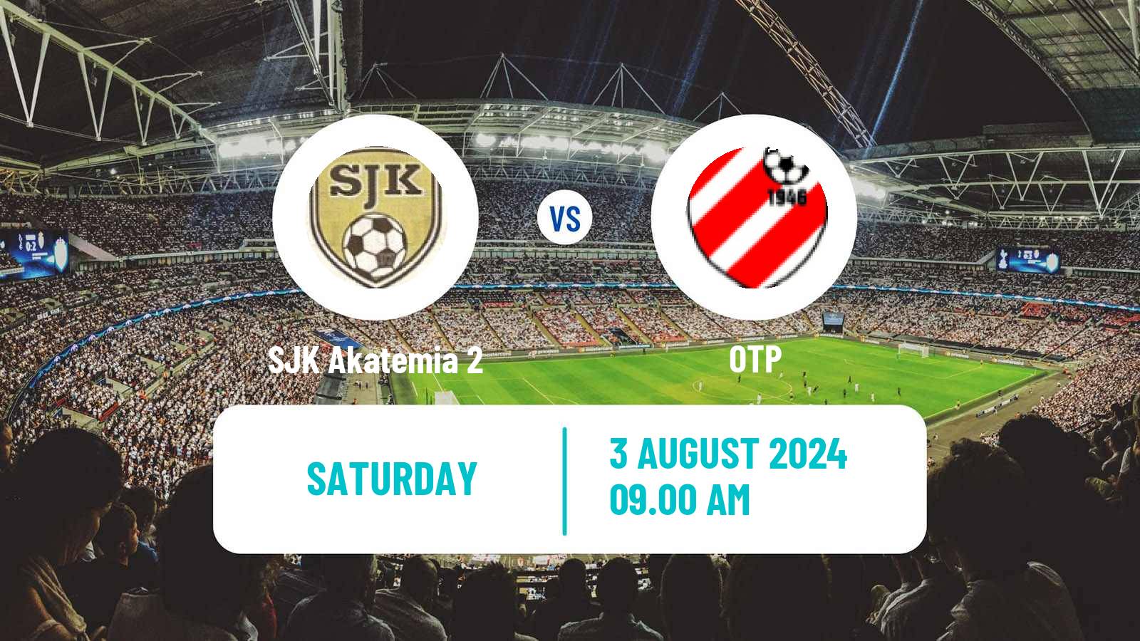 Soccer Finnish Kakkonen Group C SJK Akatemia 2 - OTP