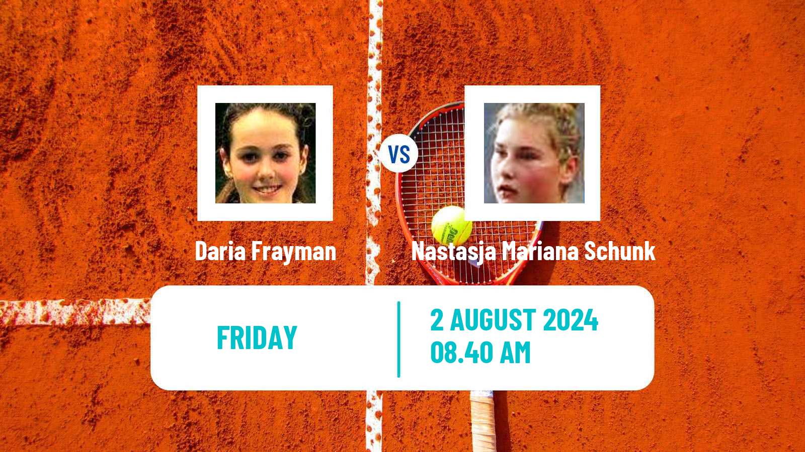 Tennis ITF W35 Roehampton Women Daria Frayman - Nastasja Mariana Schunk