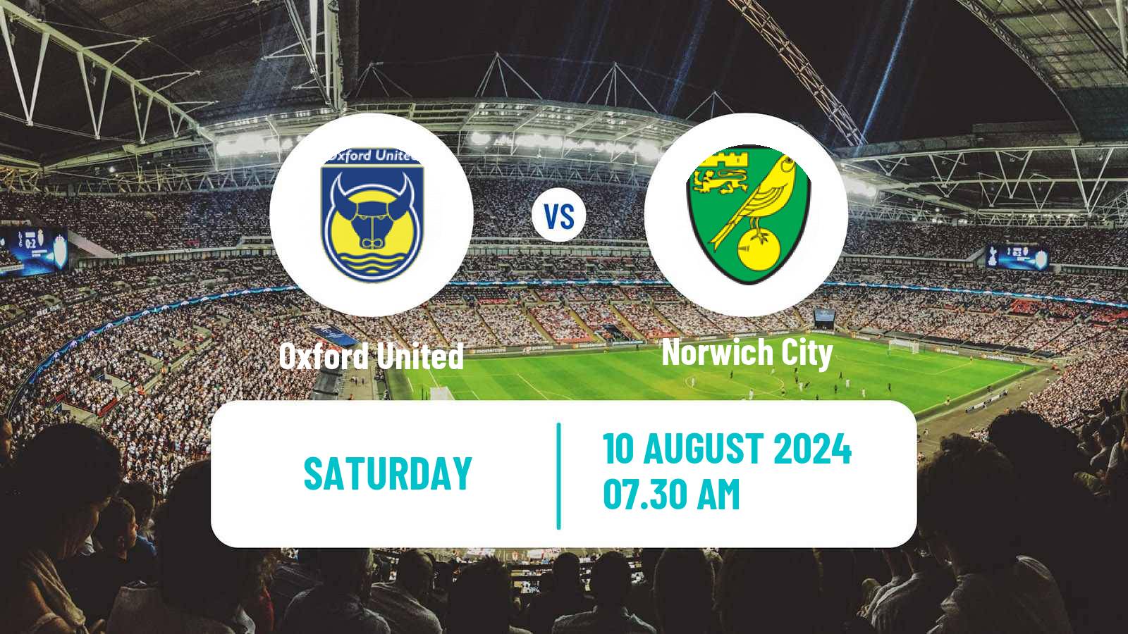 Soccer English League Championship Oxford United - Norwich City