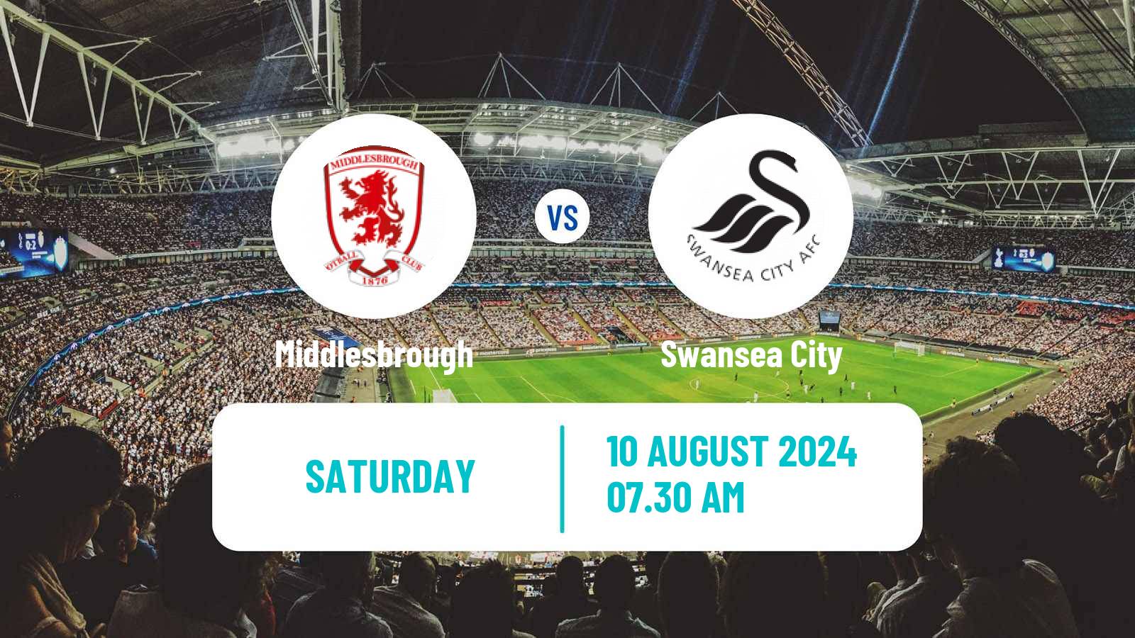 Soccer English League Championship Middlesbrough - Swansea City