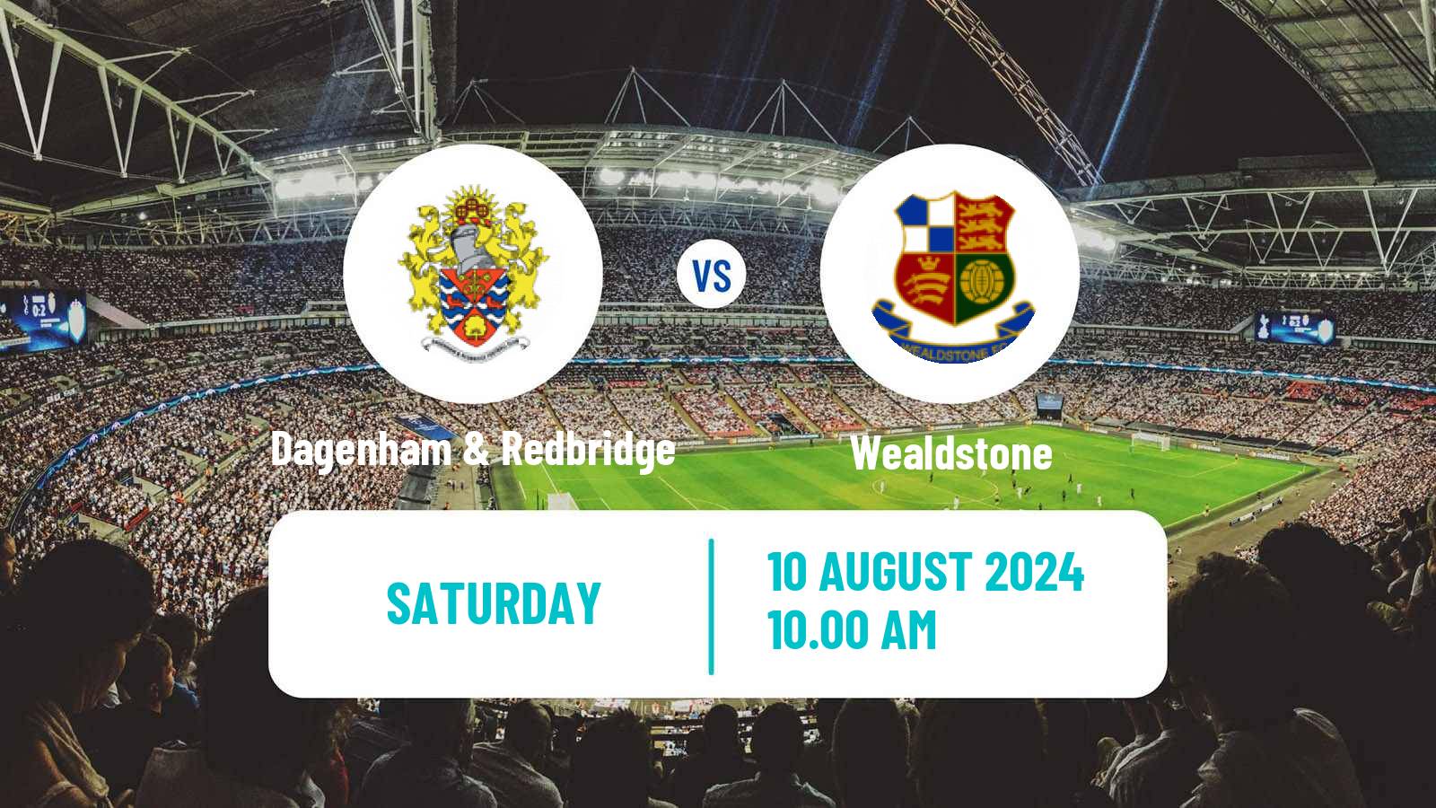 Soccer English National League Dagenham & Redbridge - Wealdstone