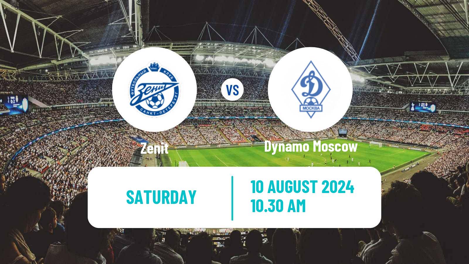 Soccer Russian Premier League Zenit - Dynamo Moscow