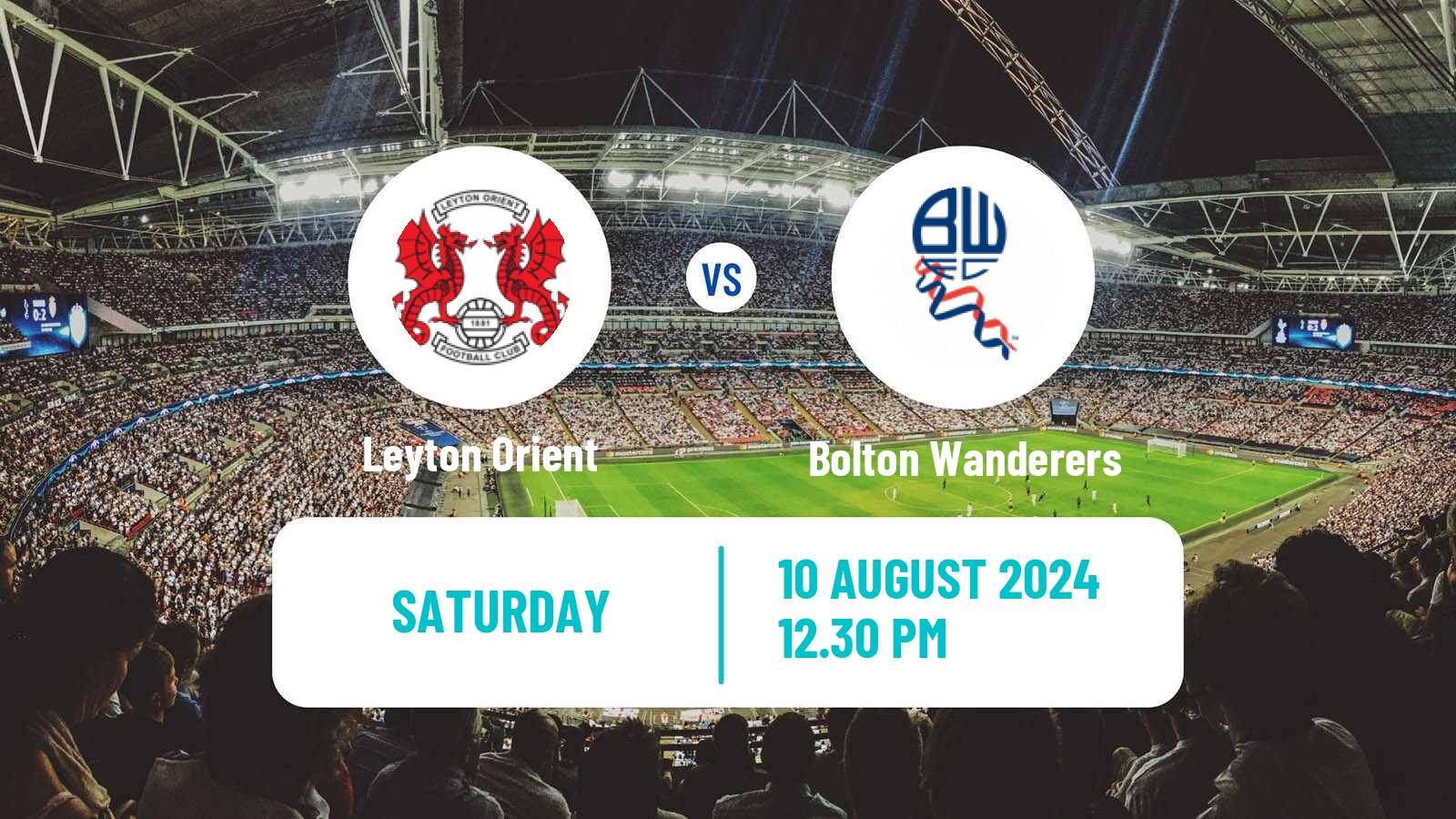 Soccer English League One Leyton Orient - Bolton Wanderers