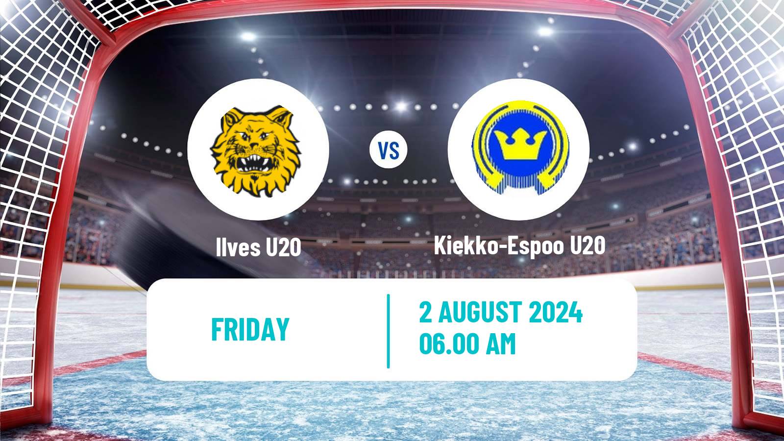 Hockey Club Friendly Ice Hockey Ilves U20 - Kiekko-Espoo U20