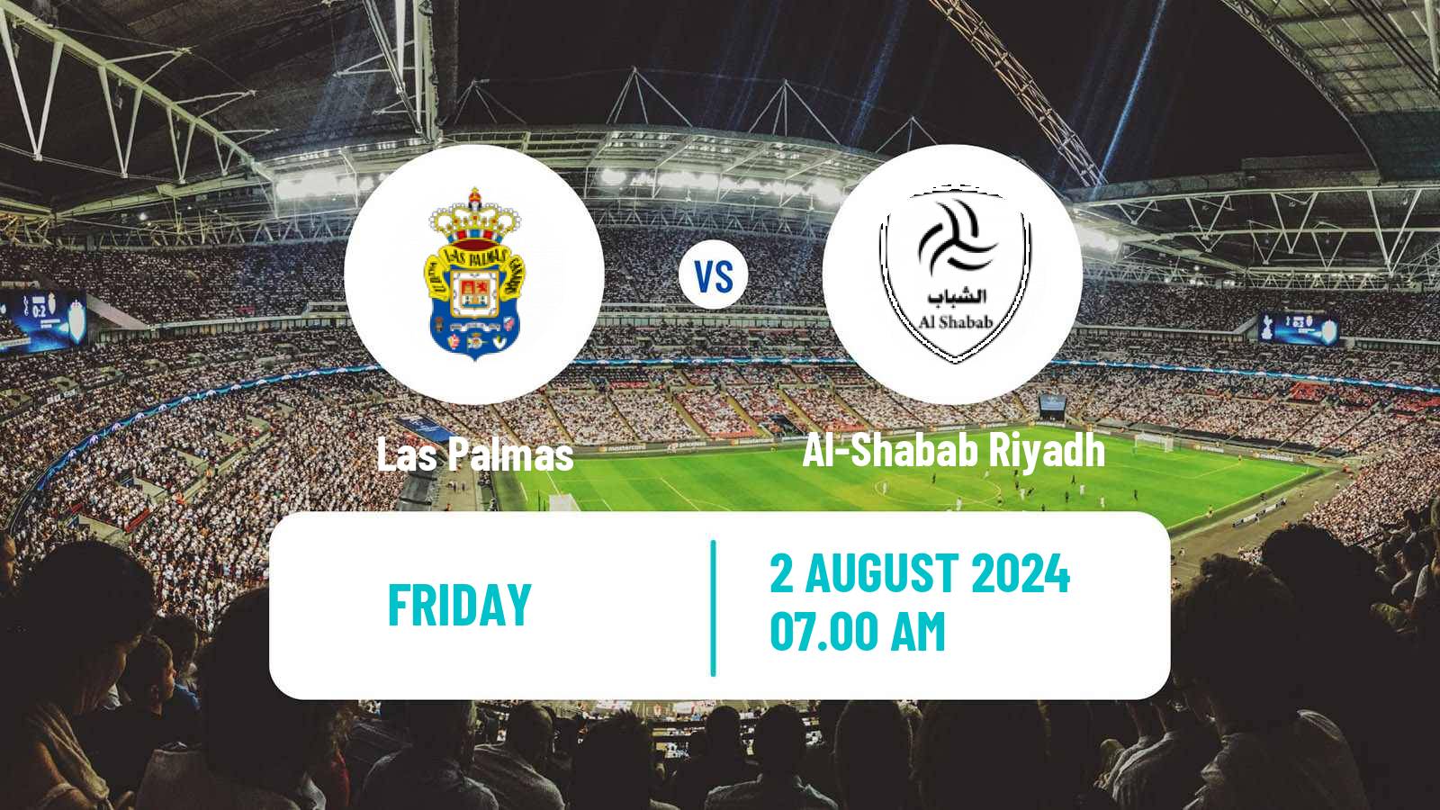 Soccer Club Friendly Las Palmas - Al-Shabab Riyadh