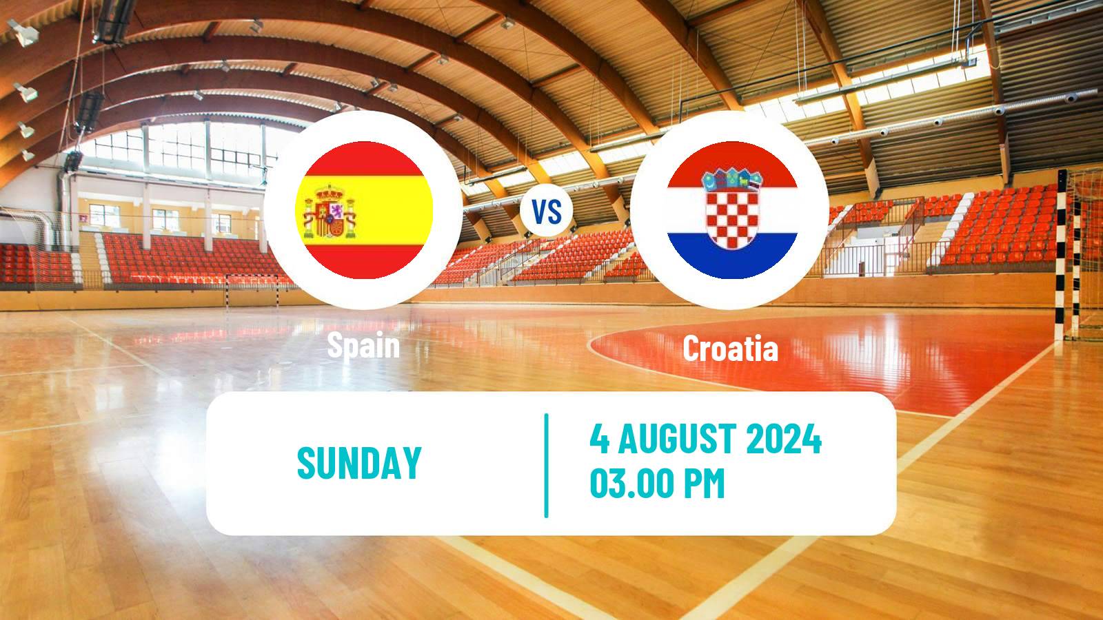 Handball Olympic Games - Handball Spain - Croatia