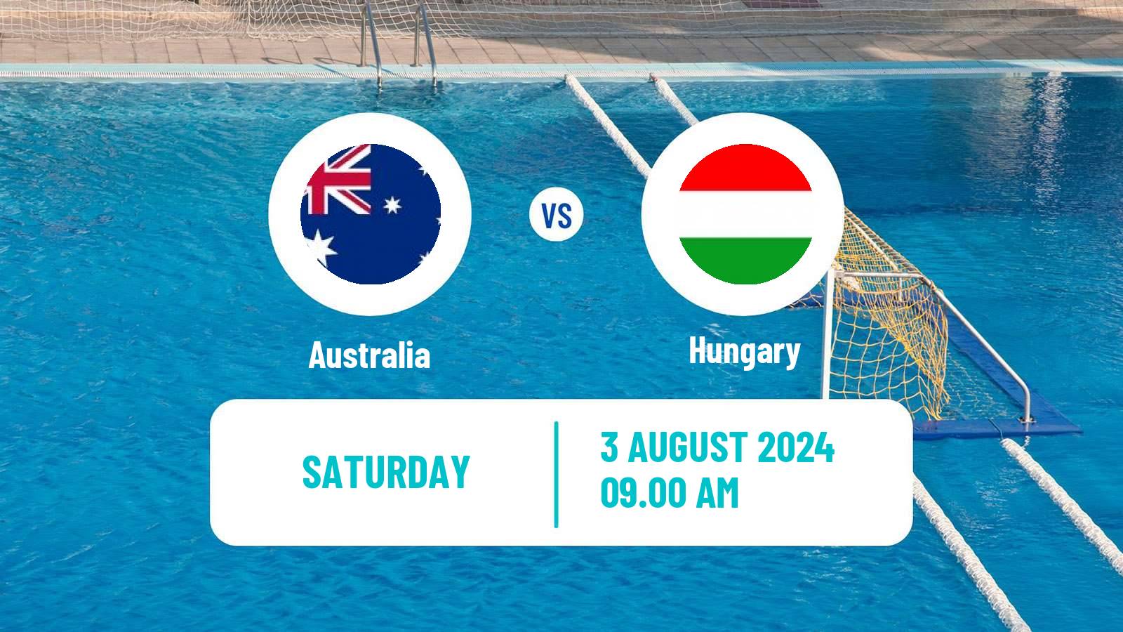 Water polo Olympic Games - Water polo Australia - Hungary