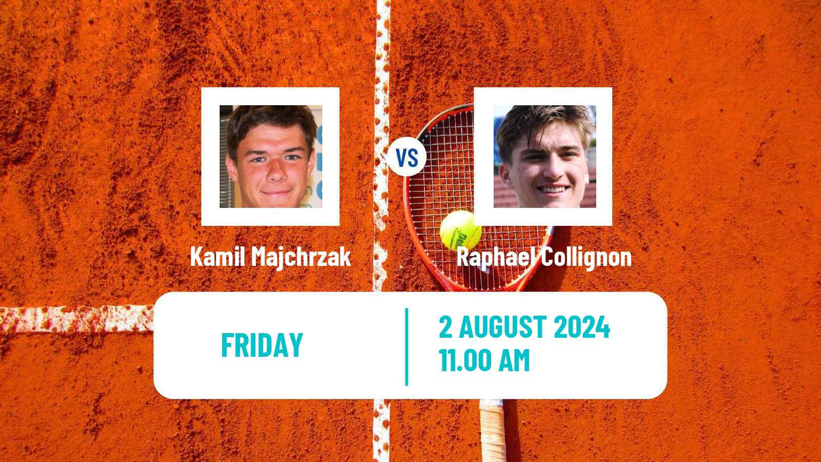 Tennis Luedenscheid Challenger Men Kamil Majchrzak - Raphael Collignon