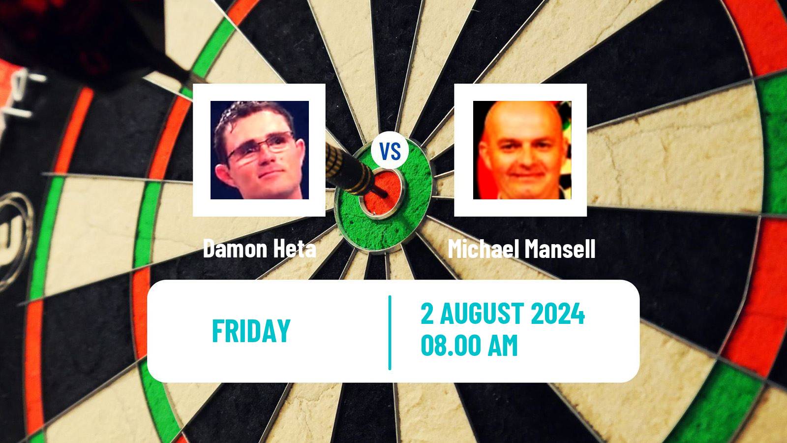 Darts Players Championship 17 Damon Heta - Michael Mansell