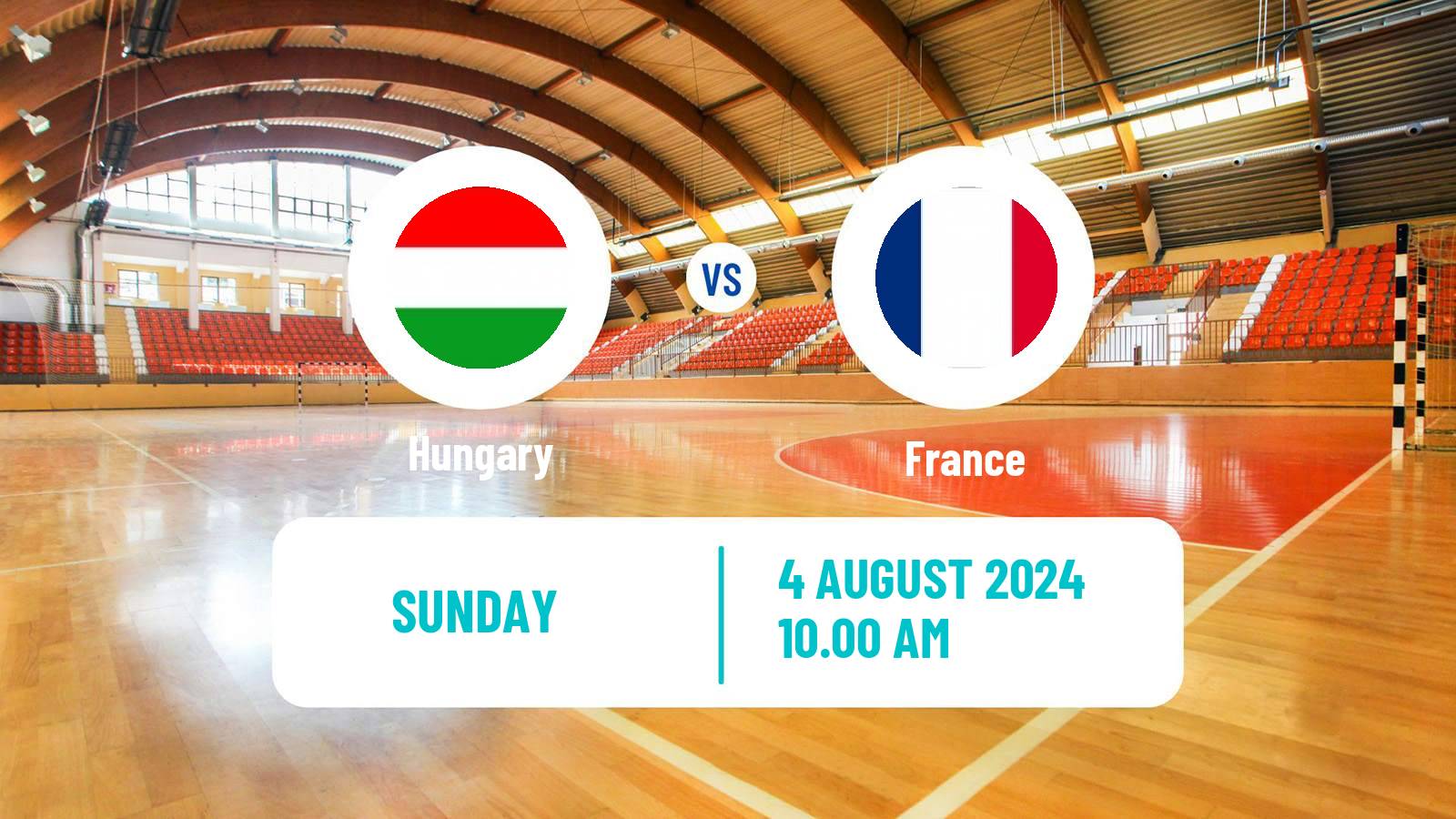 Handball Olympic Games - Handball Hungary - France