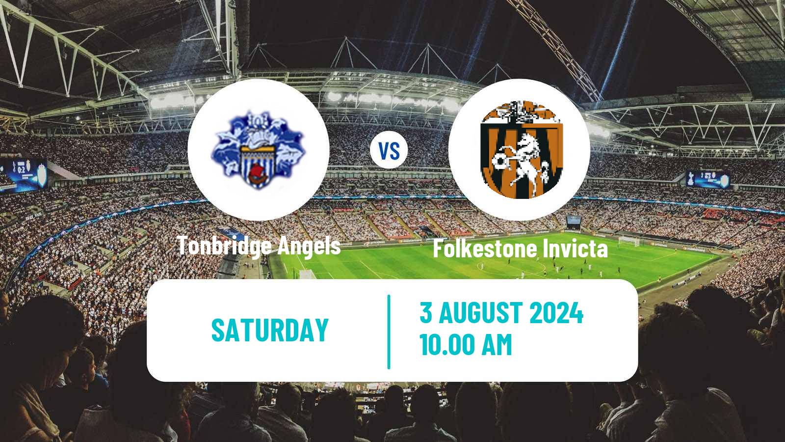 Soccer Club Friendly Tonbridge Angels - Folkestone Invicta