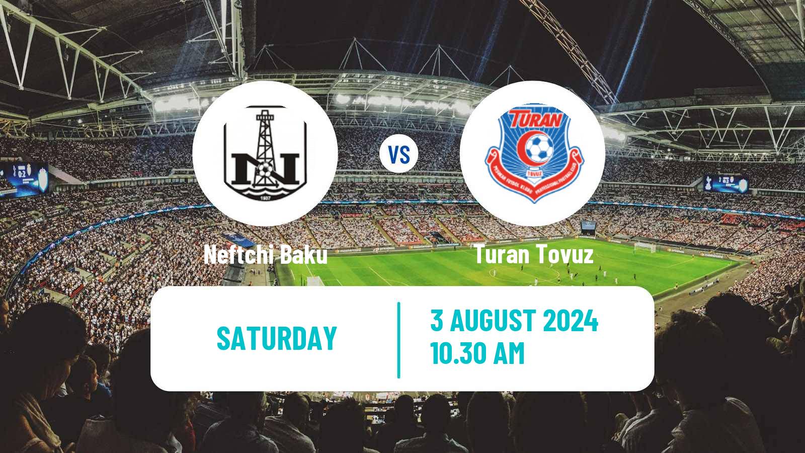 Soccer Azerbaijan Premier League Neftchi Baku - Turan Tovuz