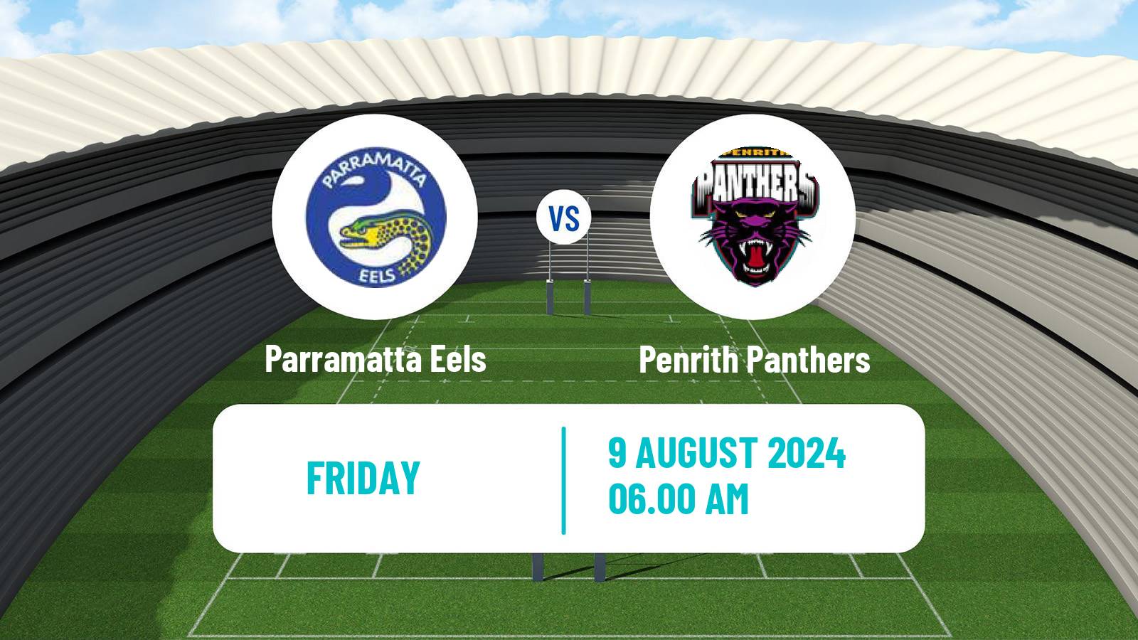 Rugby league Australian NRL Parramatta Eels - Penrith Panthers