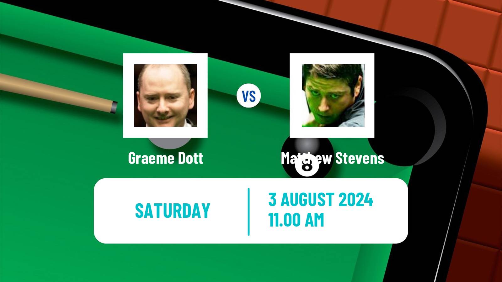 Snooker British Open Graeme Dott - Matthew Stevens