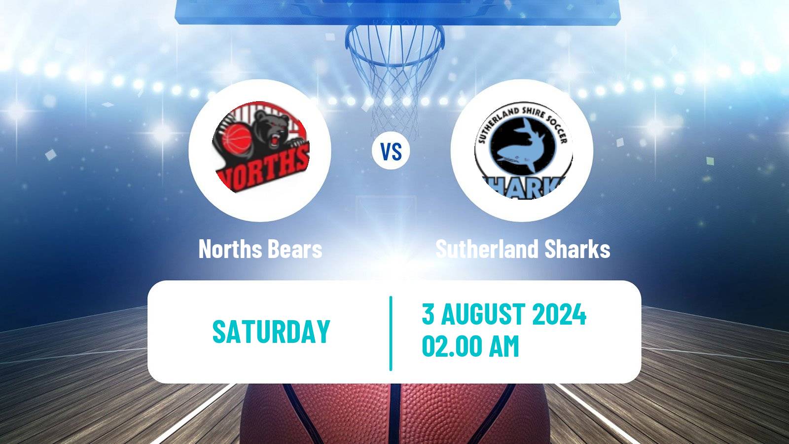 Basketball Australian NBL1 East Women Norths Bears - Sutherland Sharks