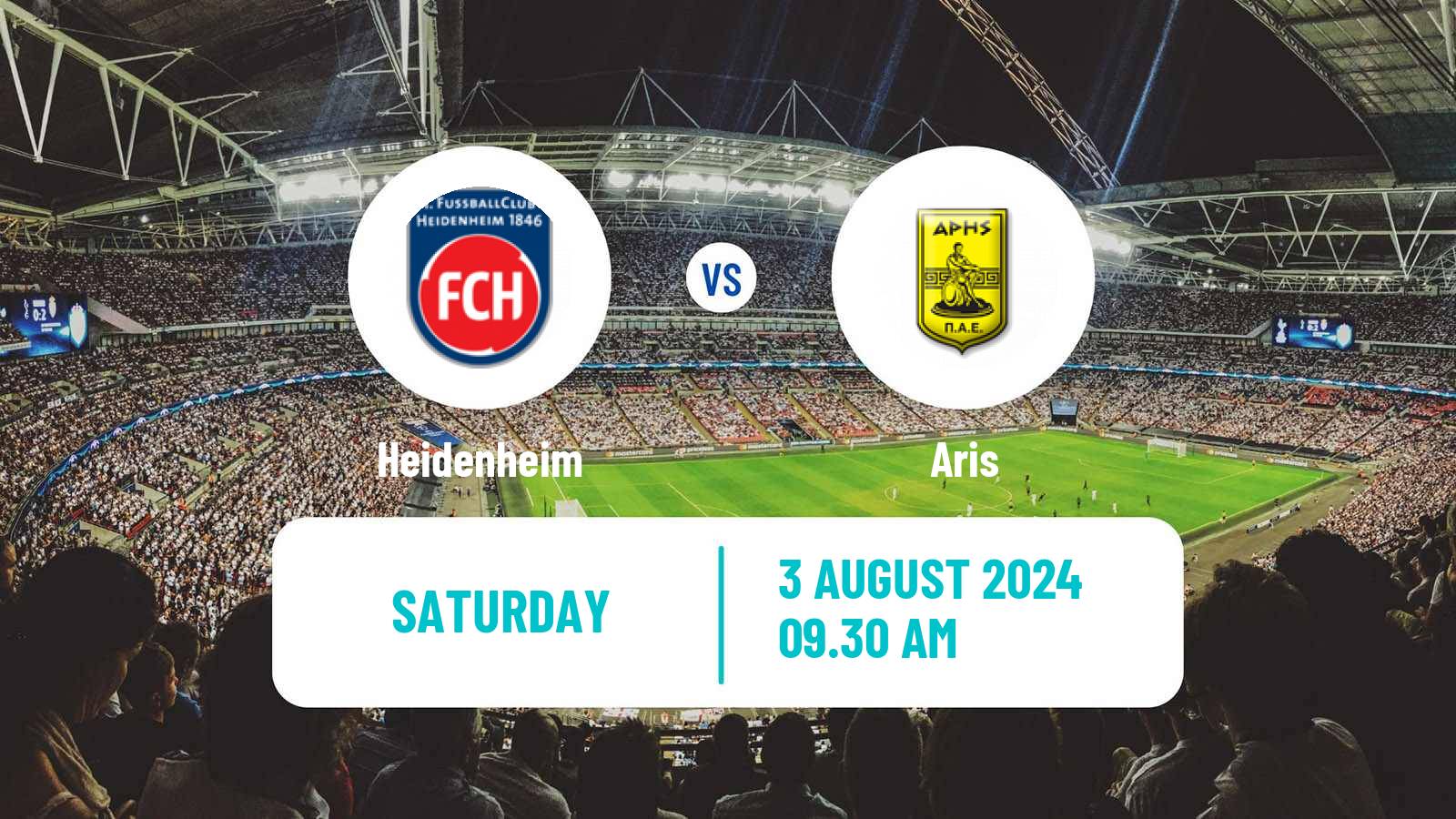 Soccer Club Friendly Heidenheim - Aris