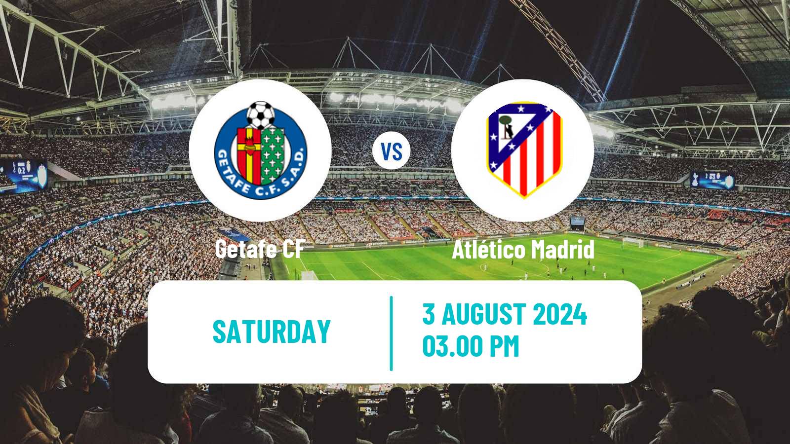 Soccer Club Friendly Getafe - Atlético Madrid