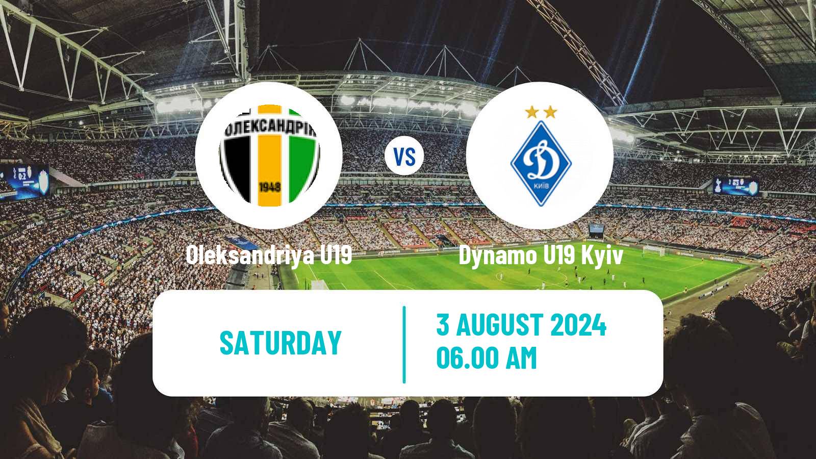 Soccer Ukrainian U19 League Oleksandriya U19 - Dynamo U19 Kyiv