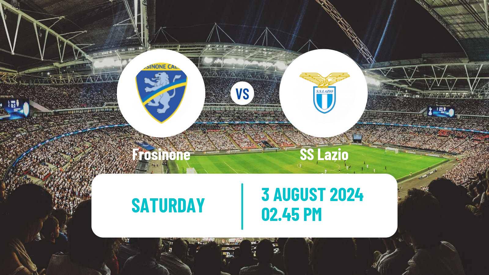 Soccer Club Friendly Frosinone - Lazio