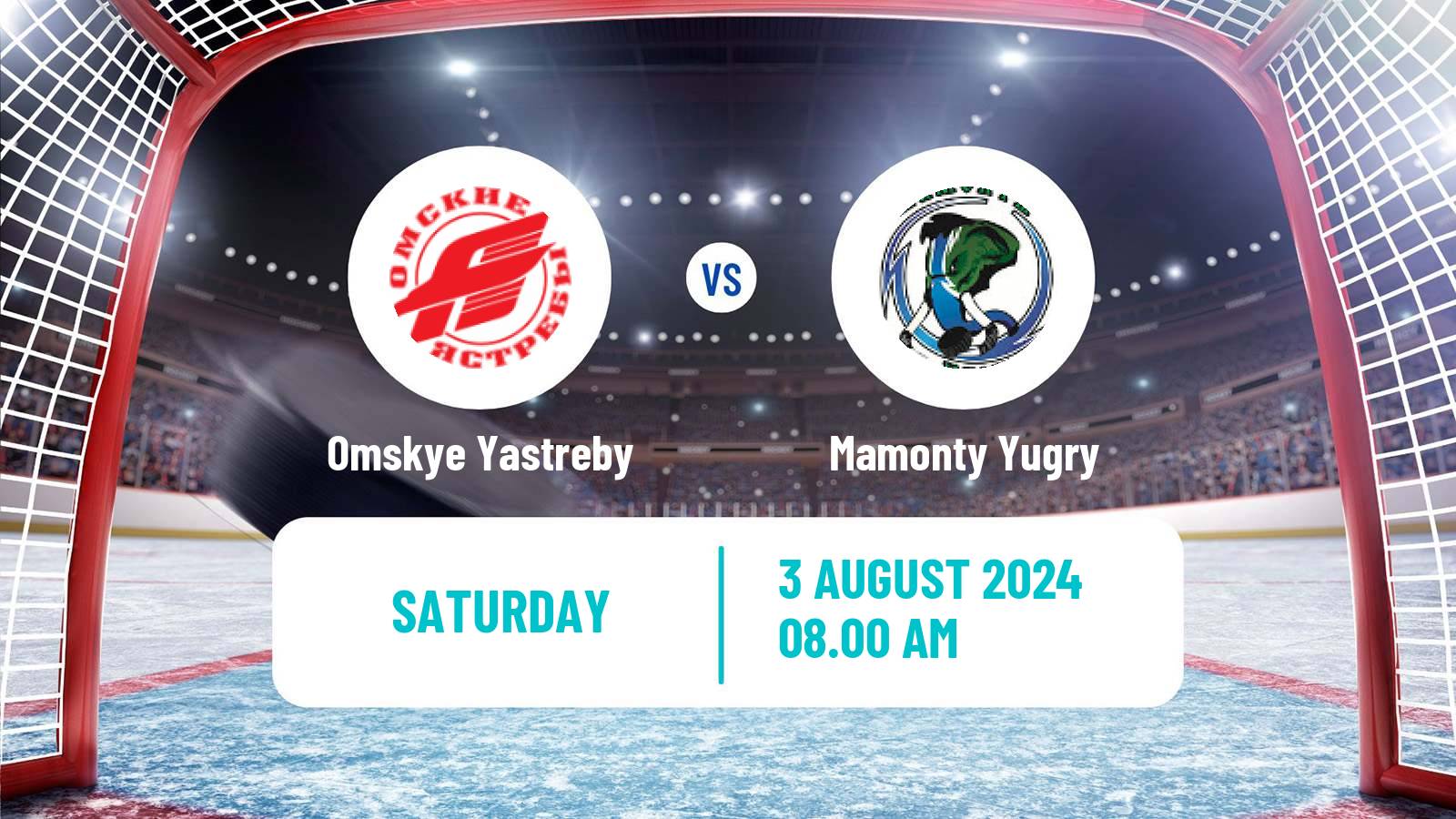 Hockey Club Friendly Ice Hockey Omskye Yastreby - Mamonty Yugry