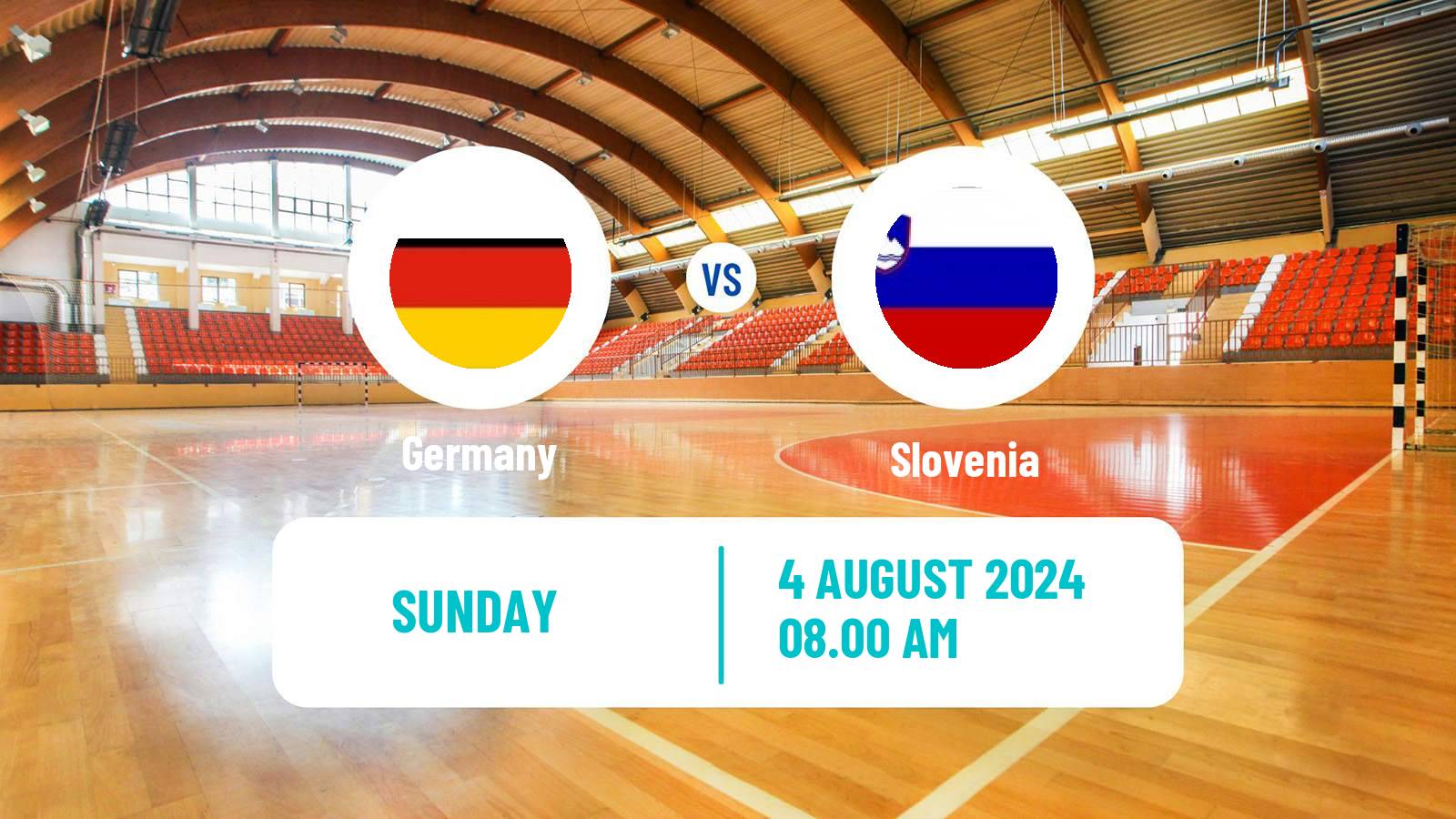 Handball Olympic Games - Handball Germany - Slovenia