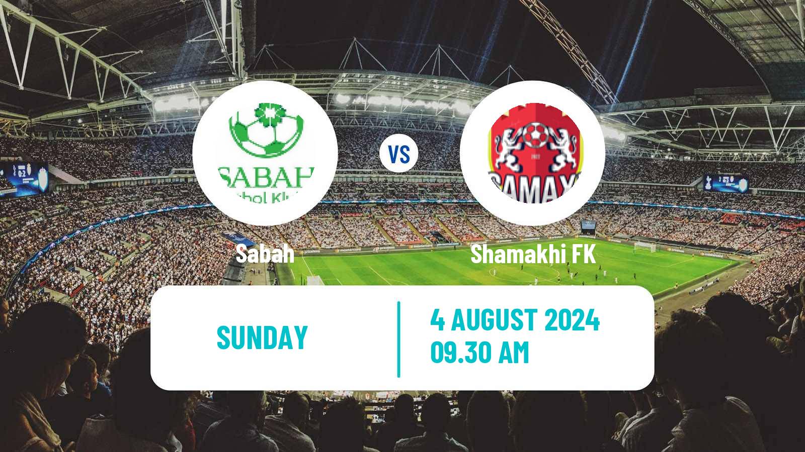 Soccer Azerbaijan Premier League Sabah - Shamakhi