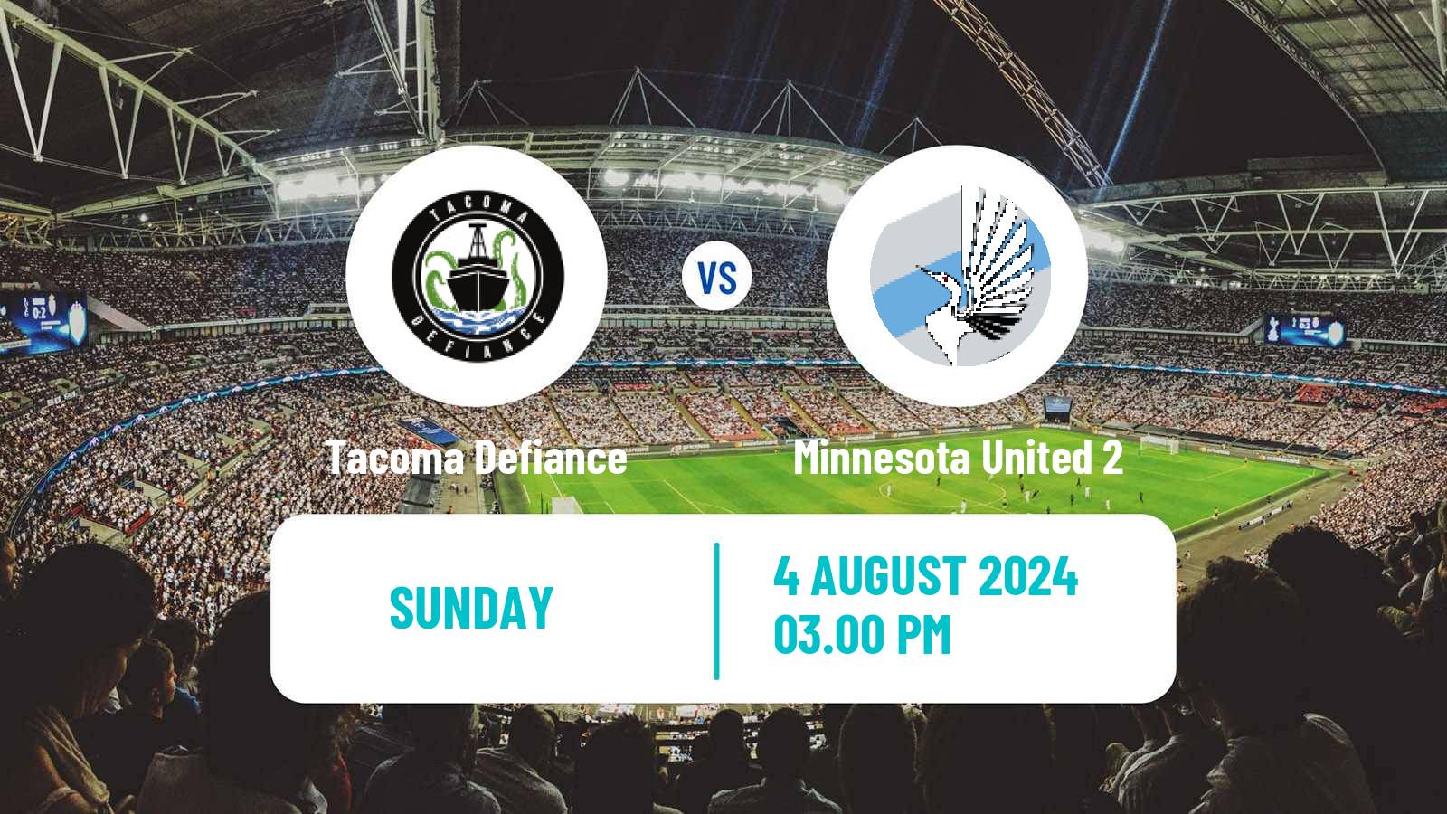 Soccer MLS Next Pro Tacoma Defiance - Minnesota United 2