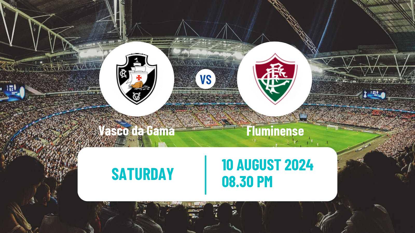 Soccer Brazilian Serie A Vasco da Gama - Fluminense