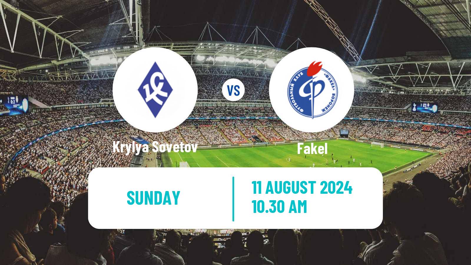 Soccer Russian Premier League Krylya Sovetov - Fakel