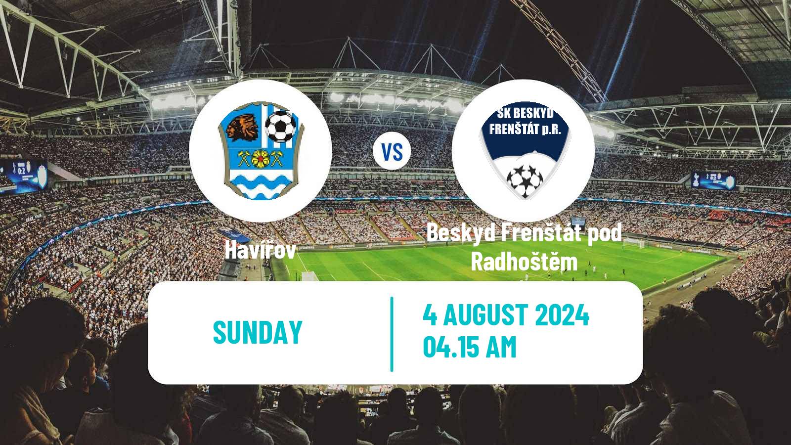 Soccer Czech Division F Havířov - Beskyd Frenštát pod Radhoštěm