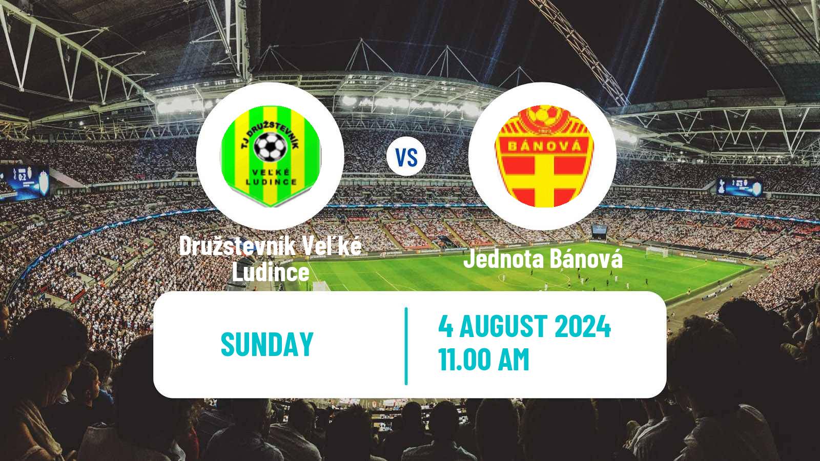 Soccer Slovak 3 Liga West Družstevník Veľké Ludince - Jednota Bánová