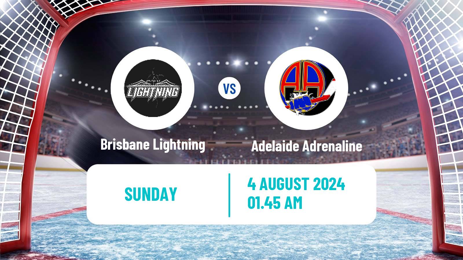 Hockey Australian Ice Hockey League Brisbane Lightning - Adelaide Adrenaline