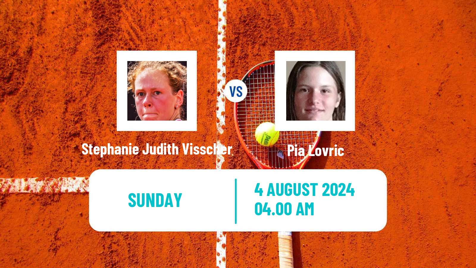 Tennis ITF W15 Rogaska Slatina Women Stephanie Judith Visscher - Pia Lovric