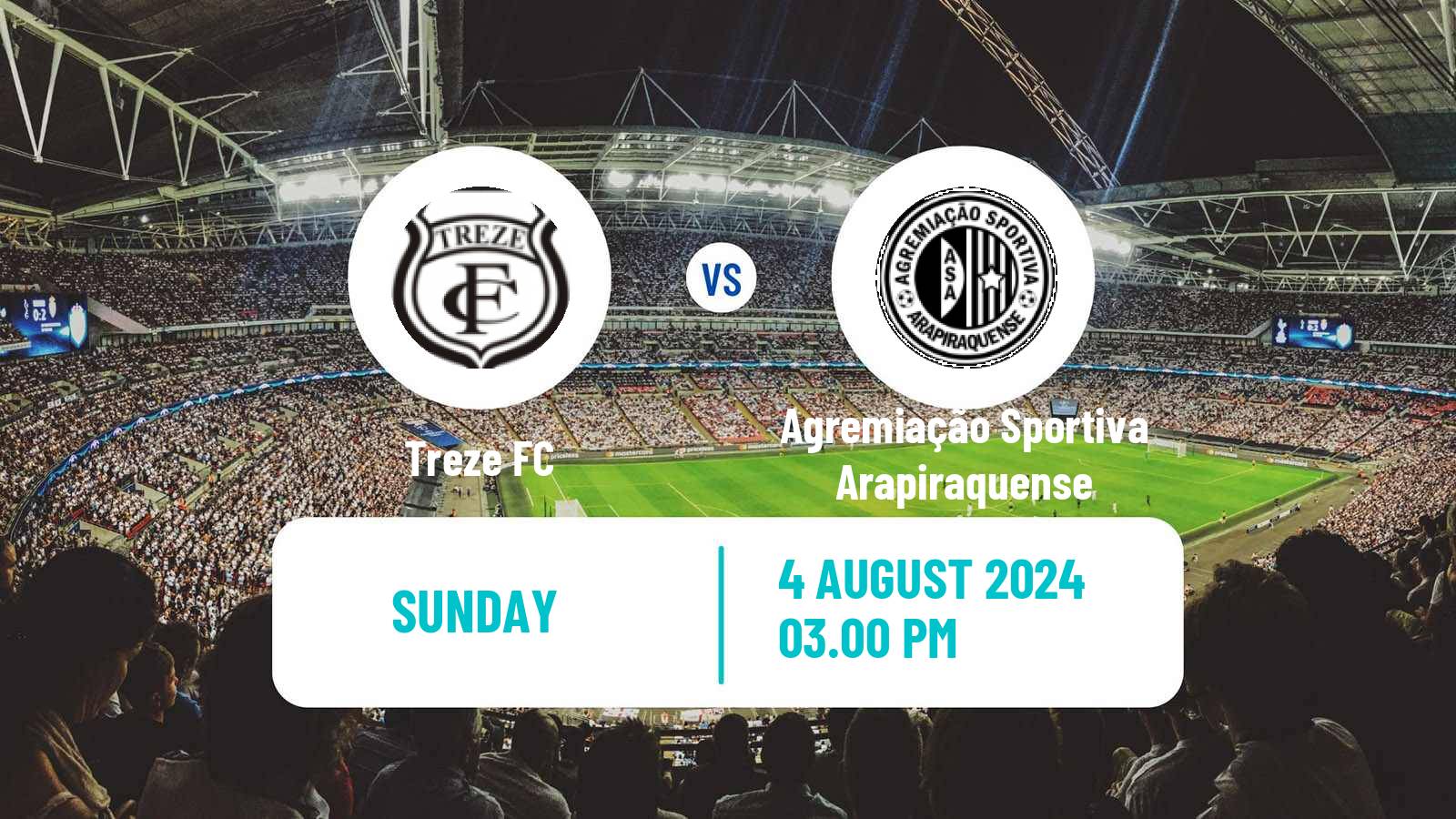 Soccer Brazilian Serie D Treze - Agremiação Sportiva Arapiraquense