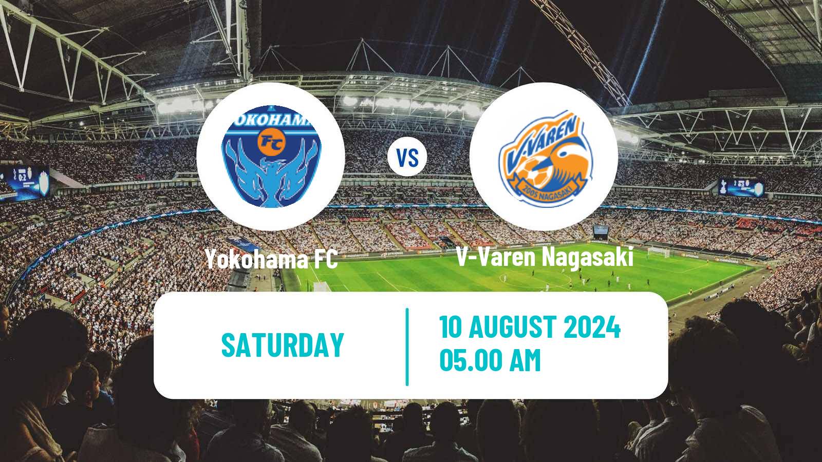 Soccer Japan J2 League Yokohama FC - V-Varen Nagasaki