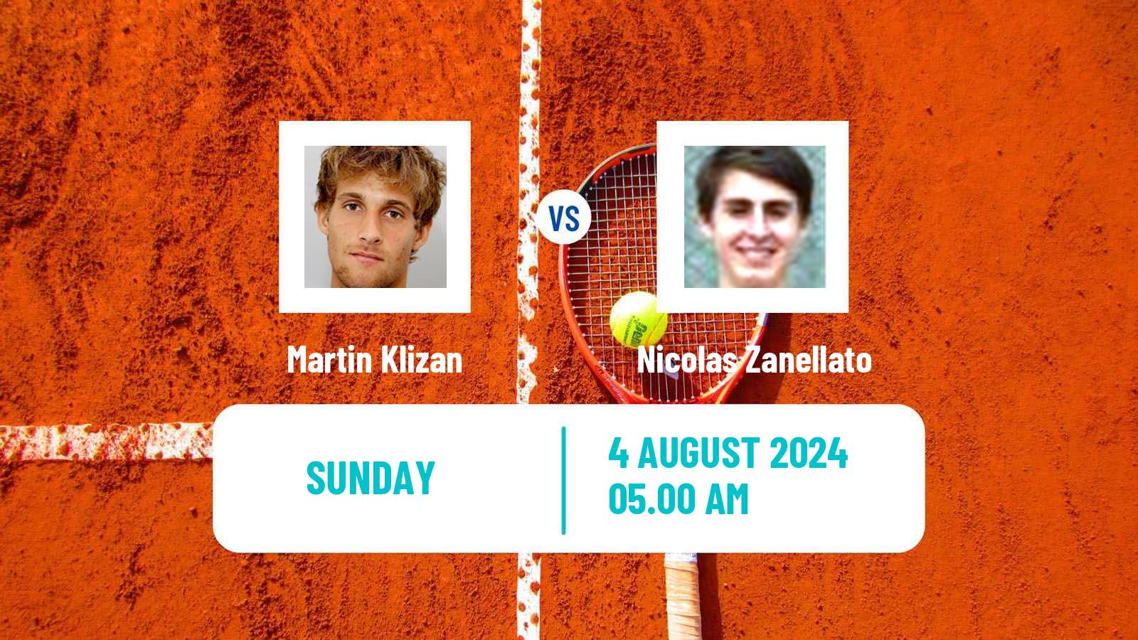 Tennis Bonn Challenger Men Martin Klizan - Nicolas Zanellato