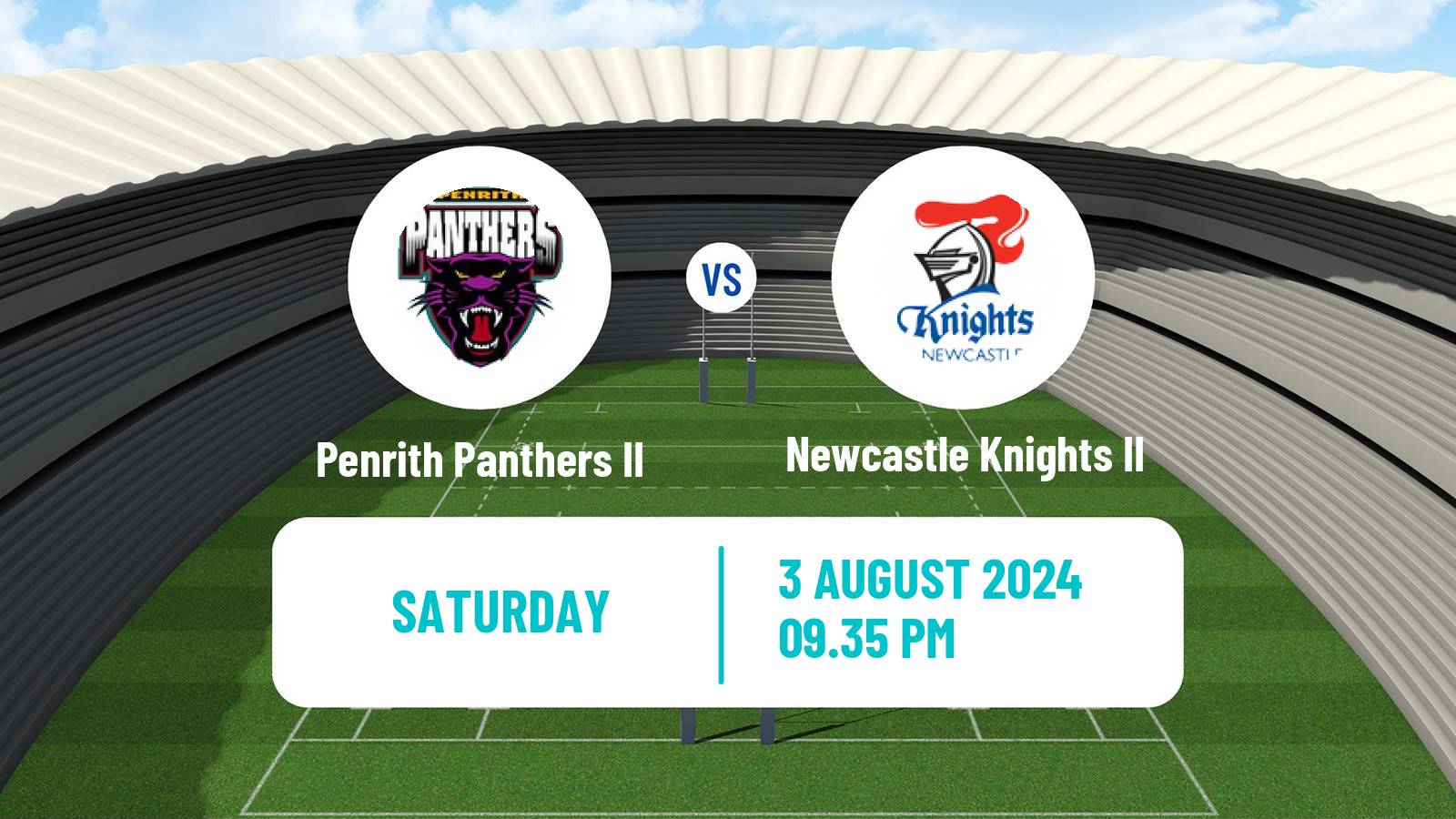 Rugby league Australian NSW Cup Penrith Panthers II - Newcastle Knights II