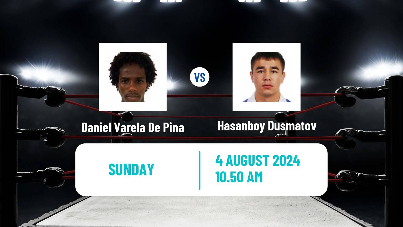 Boxing Flyweight Olympic Games Men Daniel Varela De Pina - Hasanboy Dusmatov