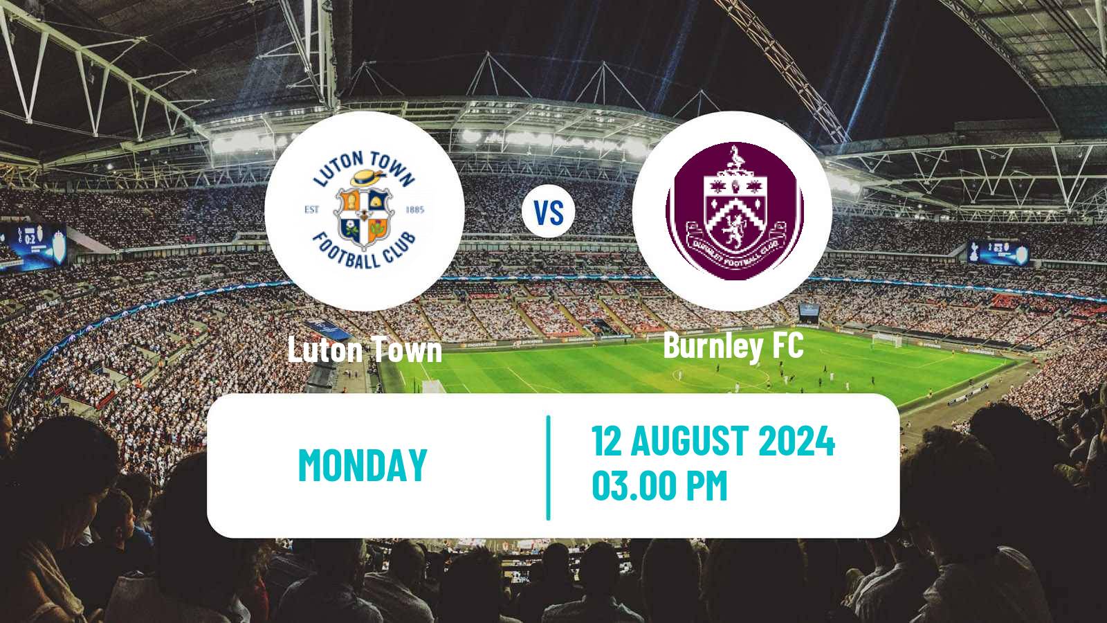 Soccer English League Championship Luton Town - Burnley