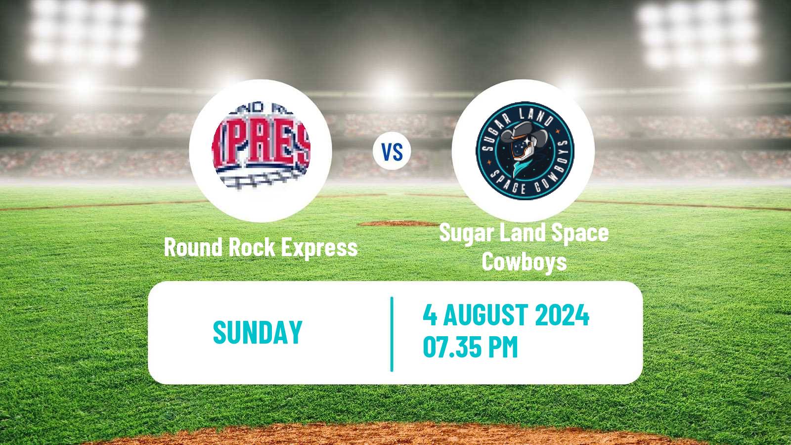 Baseball PCL Round Rock Express - Sugar Land Space Cowboys