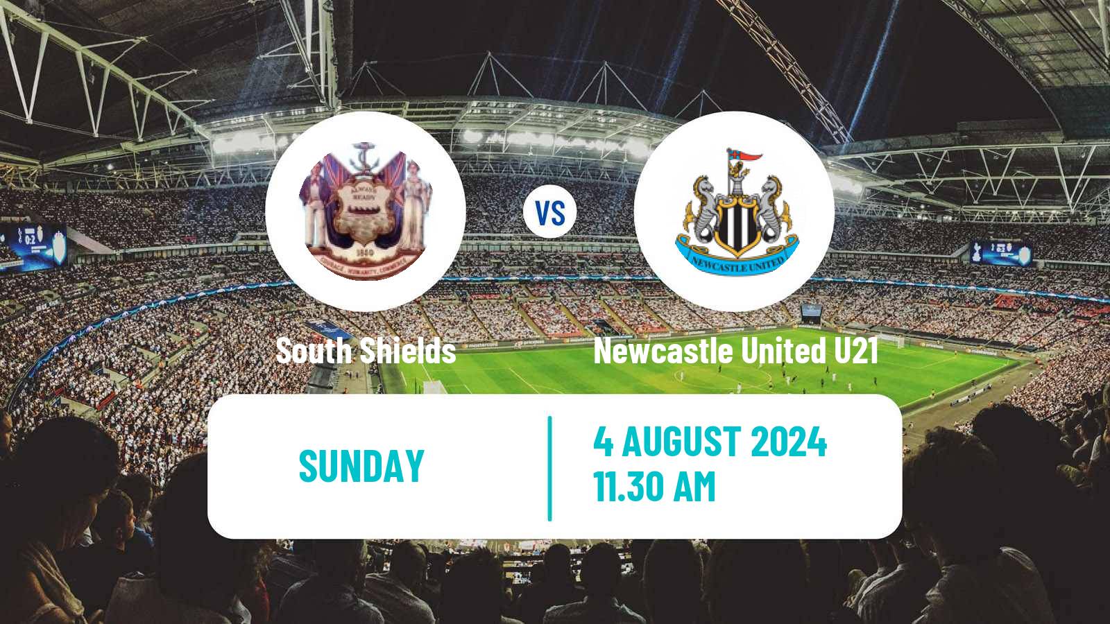 Soccer Club Friendly South Shields - Newcastle United U21