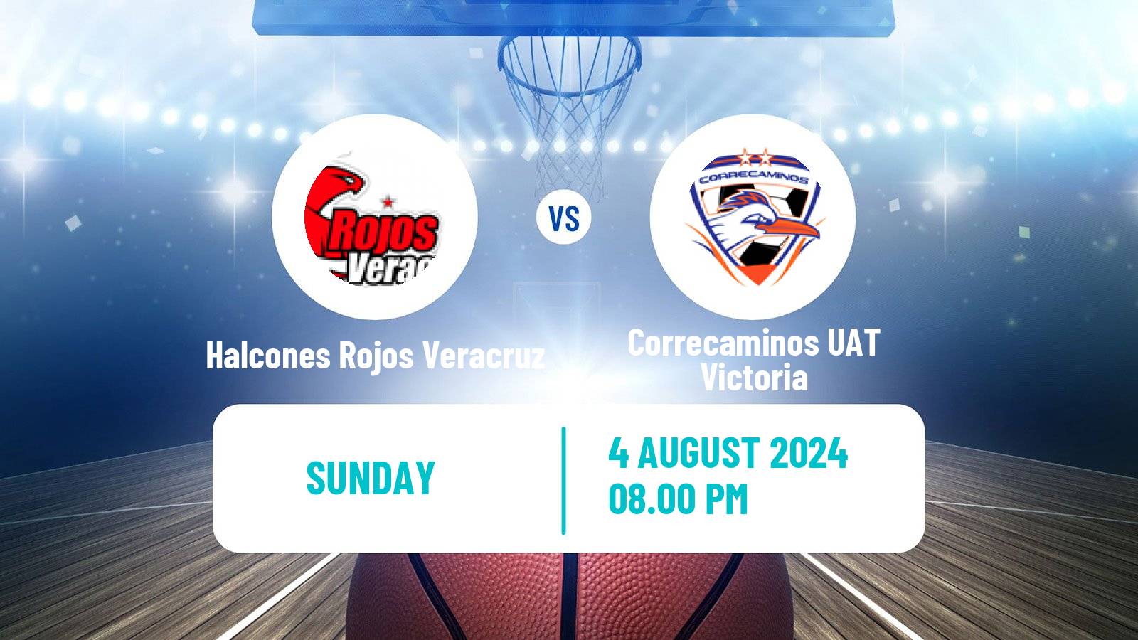 Basketball Mexican LNBP Halcones Rojos Veracruz - Correcaminos UAT Victoria