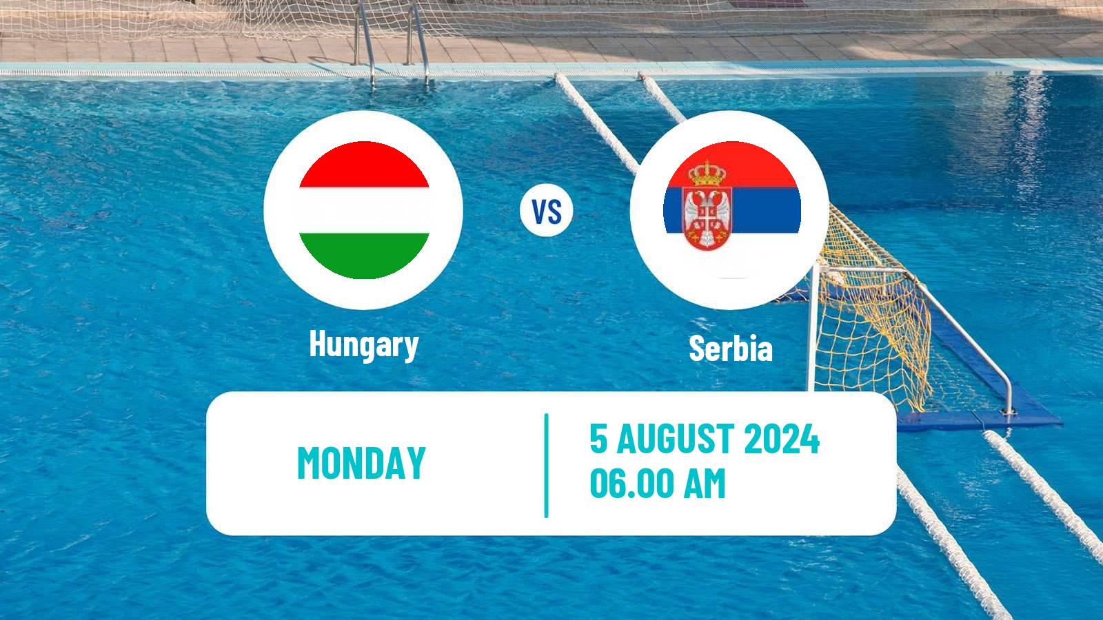 Water polo Olympic Games - Water polo Hungary - Serbia