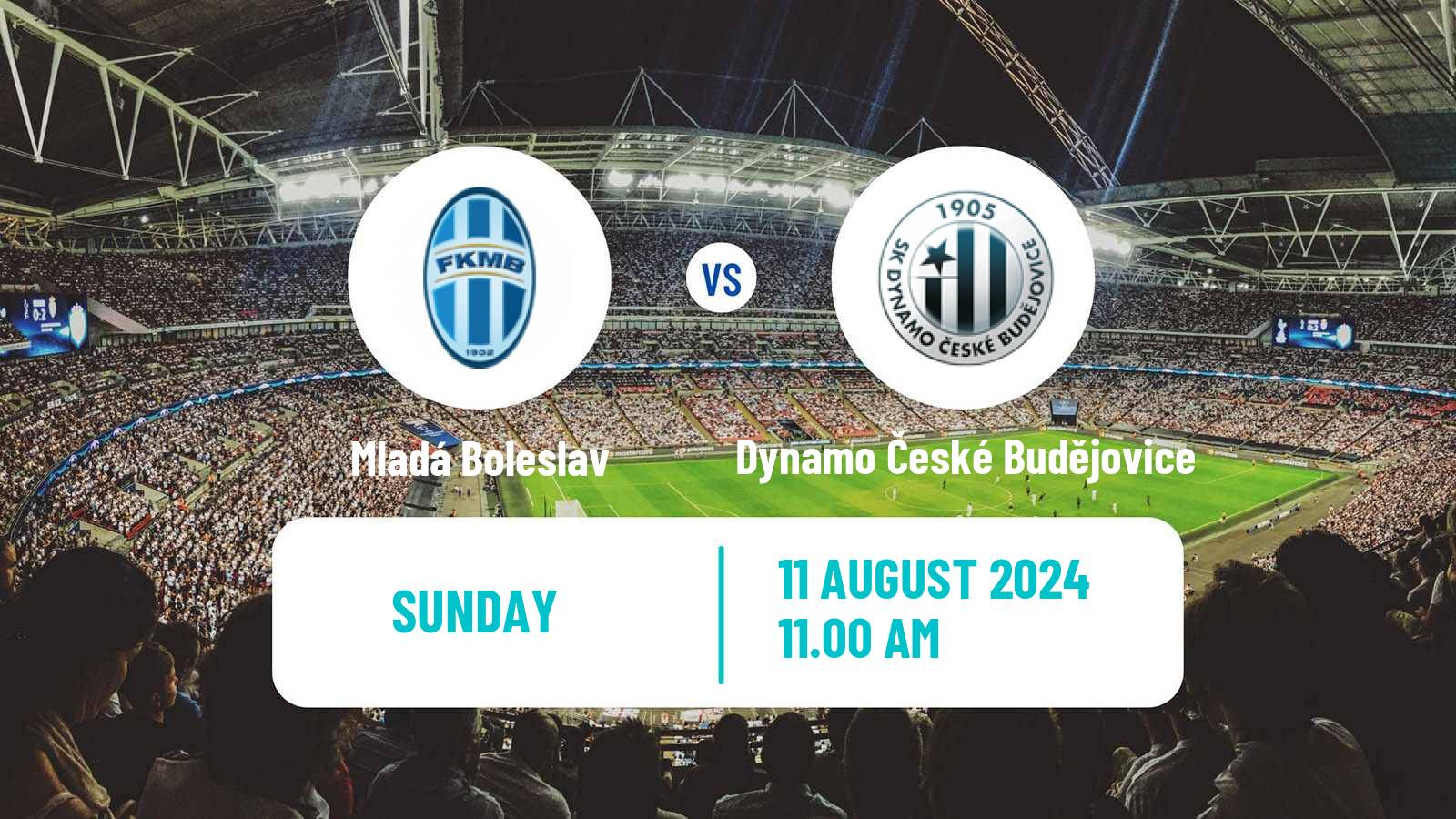 Soccer Czech 1 Liga Mladá Boleslav - Dynamo České Budějovice