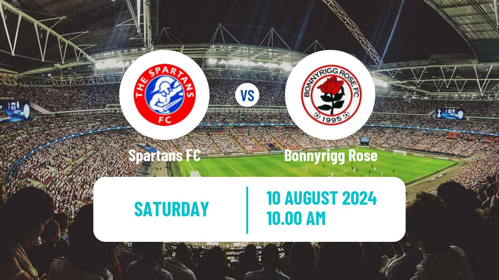 Soccer Scottish League Two Spartans - Bonnyrigg Rose