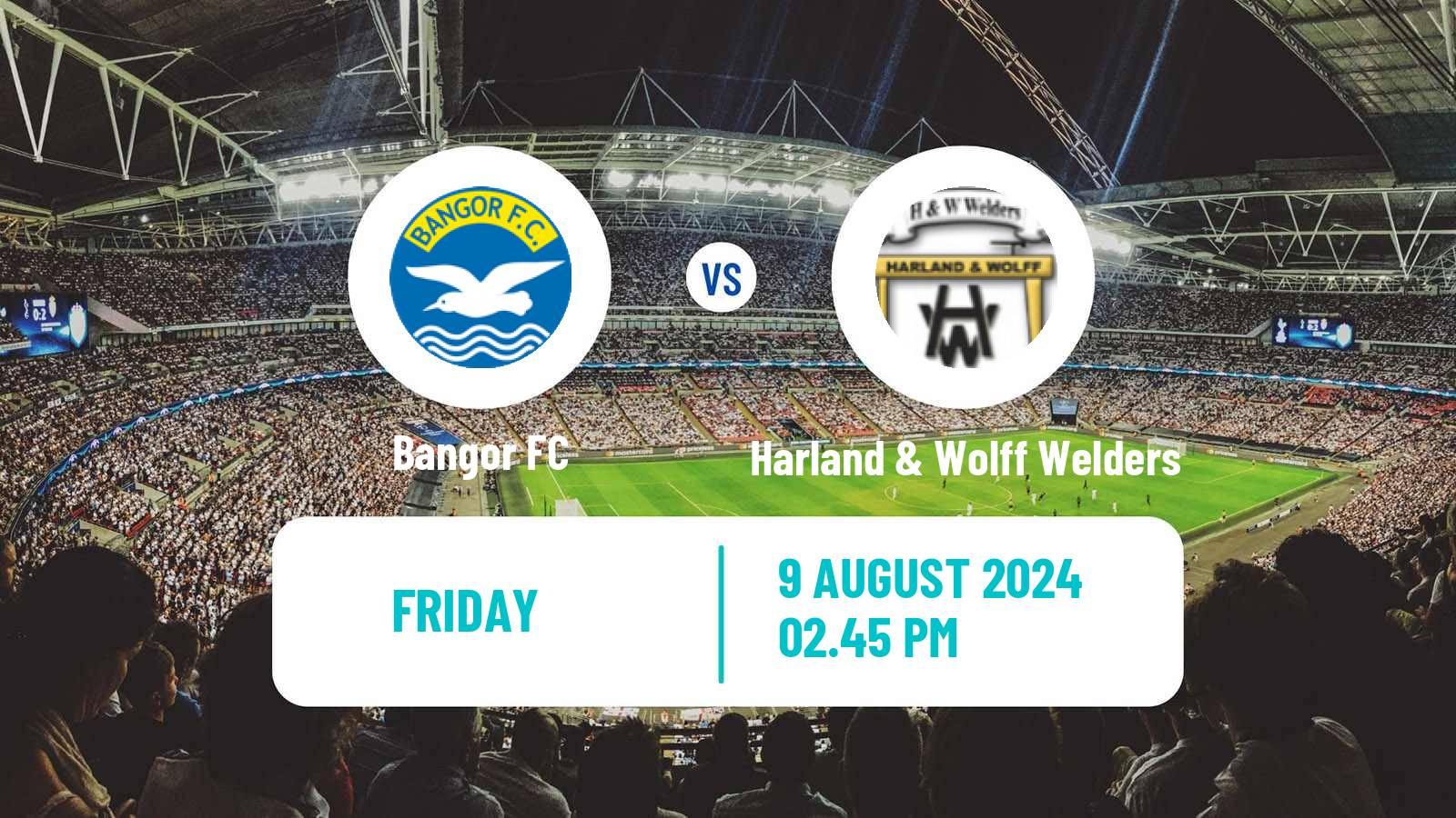 Soccer Northern Irish Championship Bangor - Harland & Wolff Welders