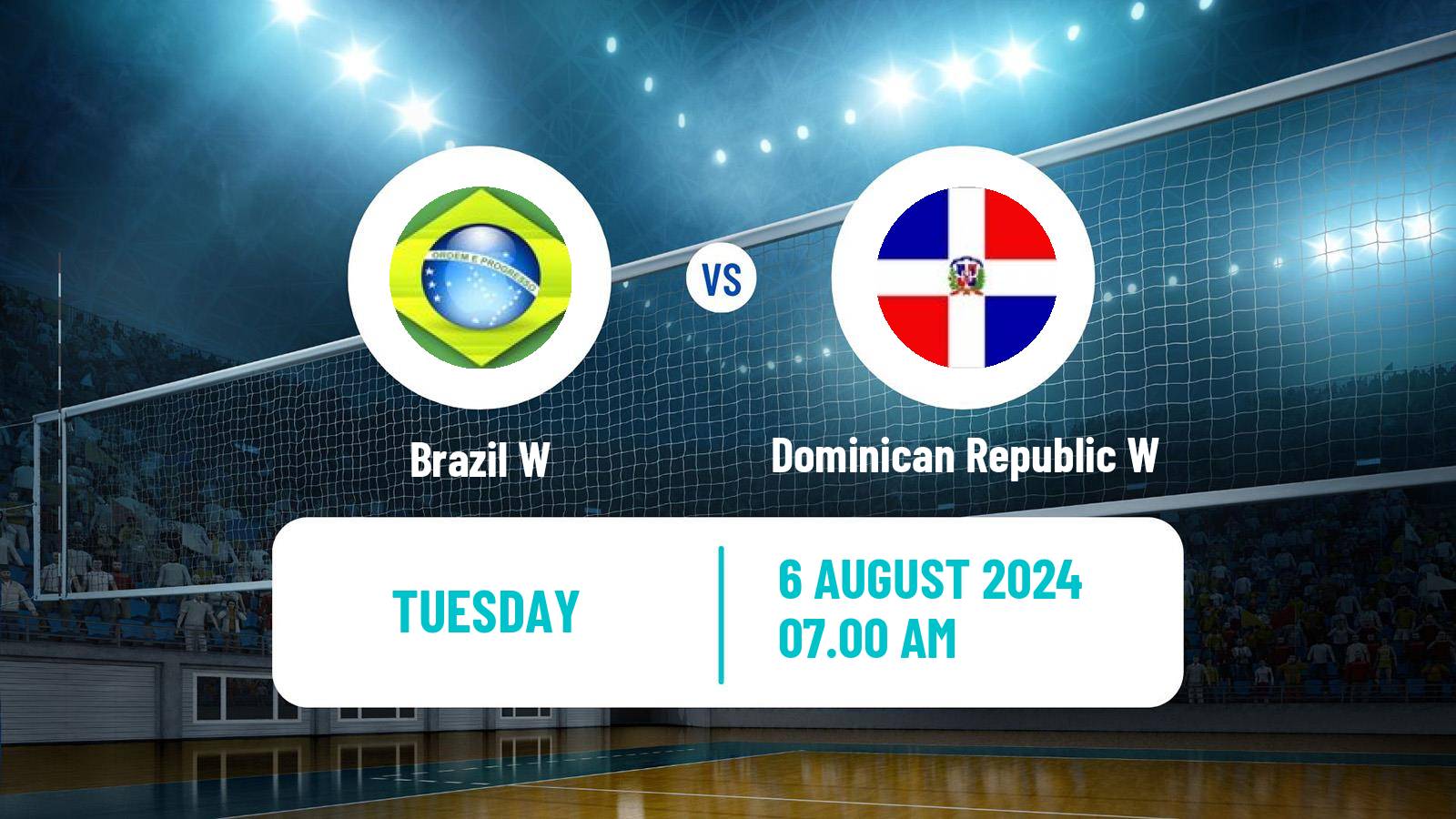 Volleyball Olympic Games - Volleyball Women Brazil W - Dominican Republic W