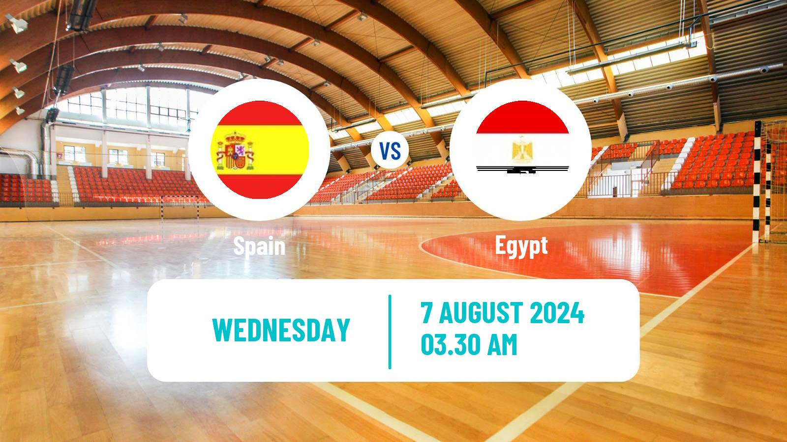 Handball Olympic Games - Handball Spain - Egypt